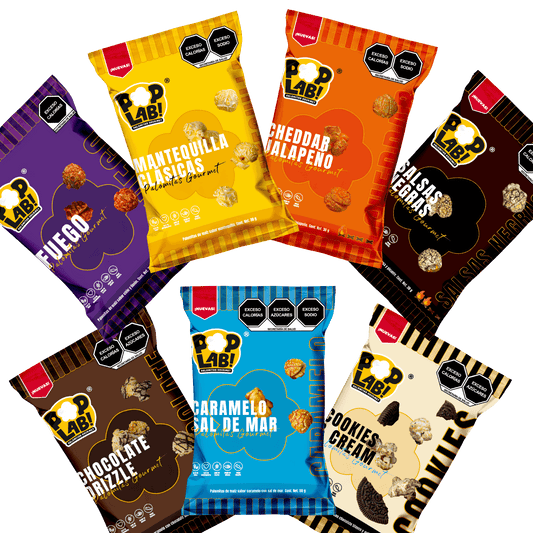 Popcorn - Assorted Box (7 pieces) ⭐️