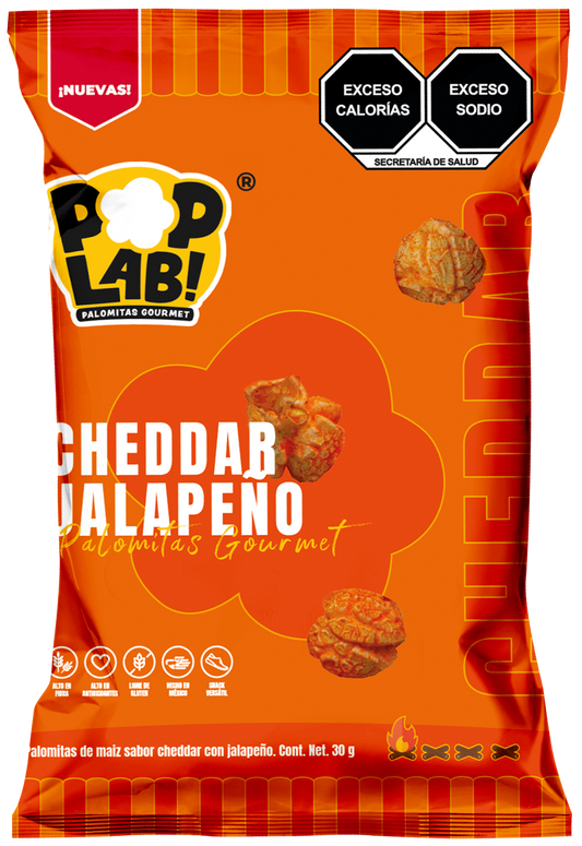 Cheddar with jalapeño popcorn 1oz 🧡