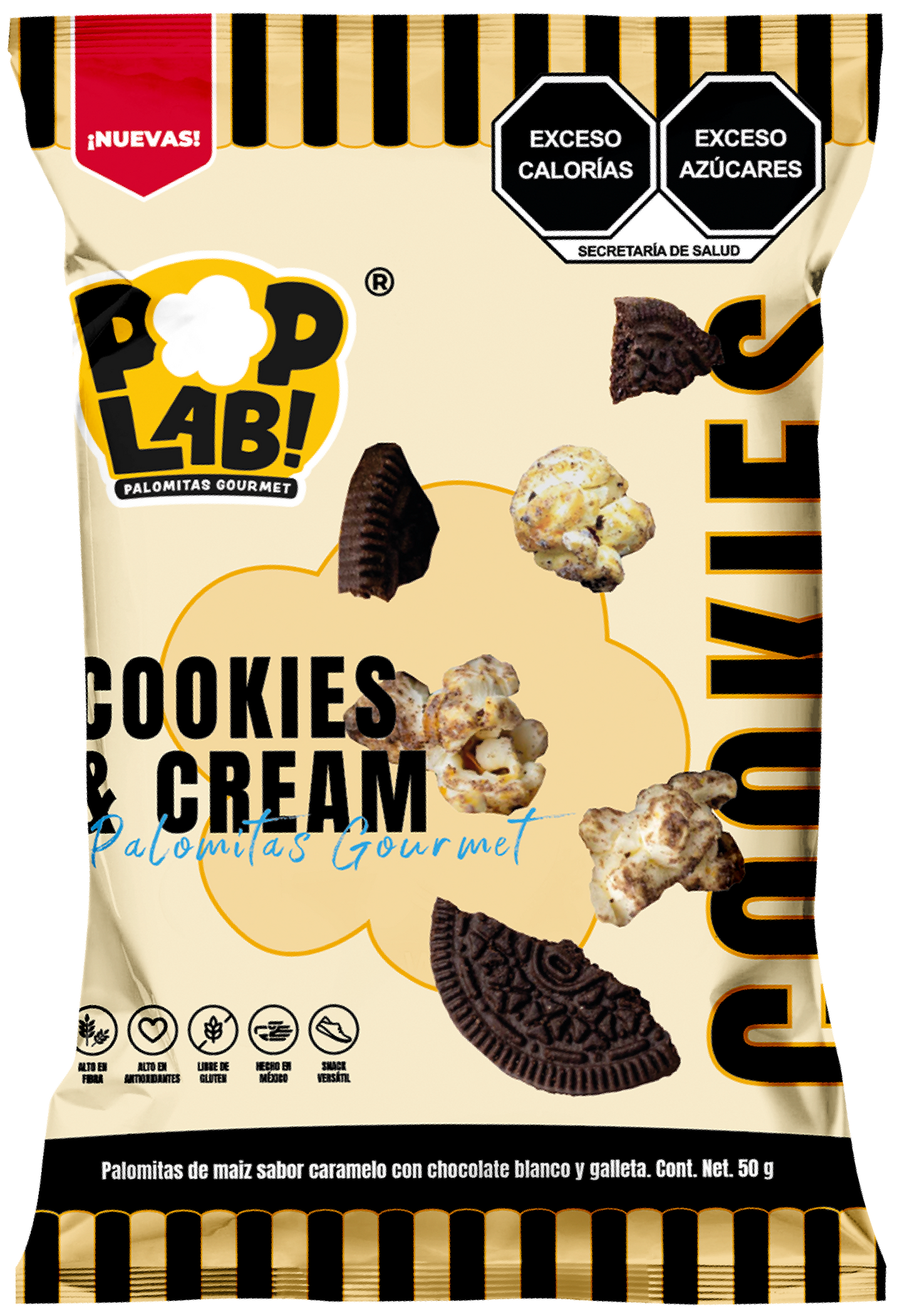 Cookies & Cream Popcorn 1.8 oz π€