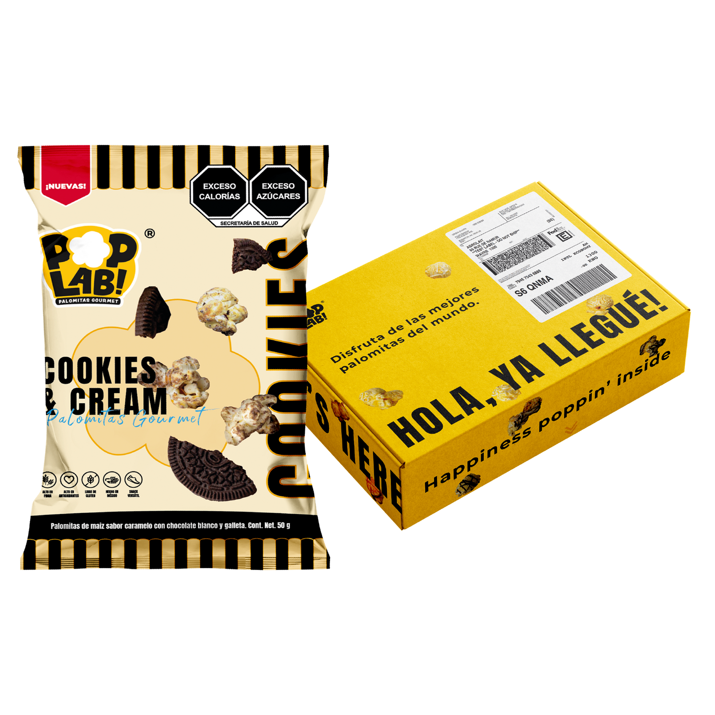 Cookies & Cream Popcorn 1.8 oz π€