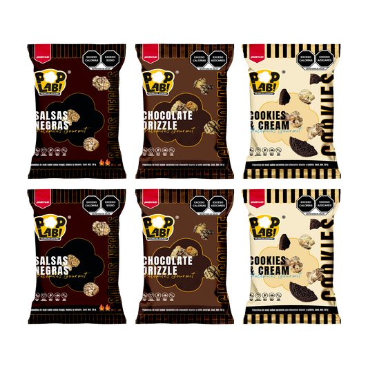 Popcorn - Deluxe Pack 🍿🍷 (6 pieces)