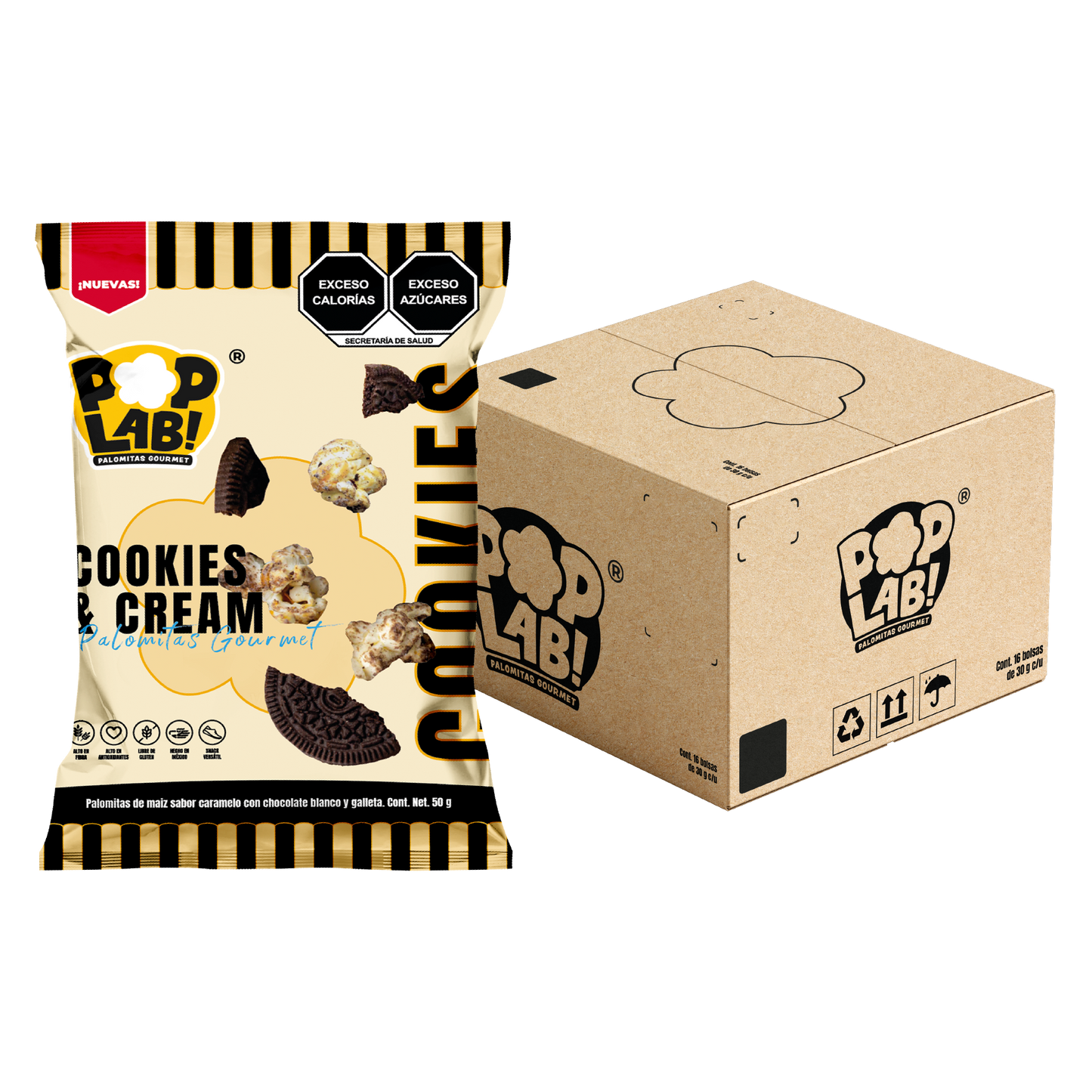Cookies & Cream Popcorn 1.8 oz π€
