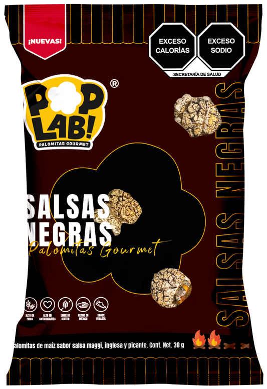 Salsas Negras Popcorn 1 oz 🖤