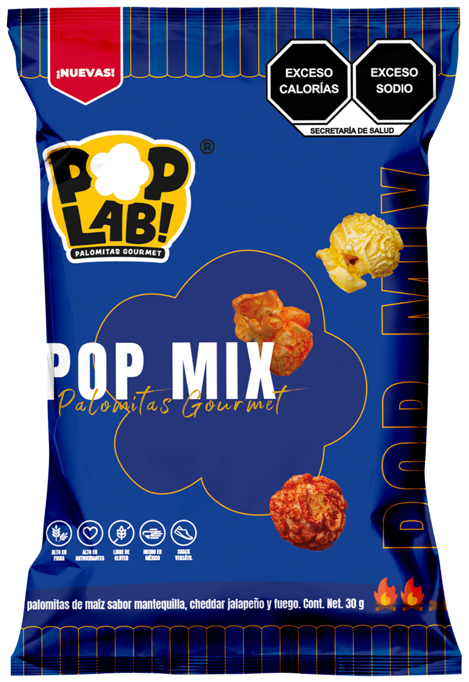 Pop Lab! Palomitas Gourmet irresistibles y llenas de sabor